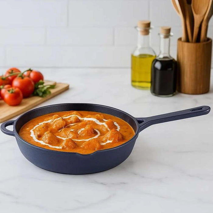 Ferric Cast Iron Fry Pan Black 26Cm Pan Home