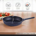Ferric Cast Iron Fry Pan Black 26Cm Pan Home