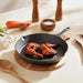 Ferric Cast Iron Fry Pan Black Dia30Cm Pan Home