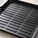 Ferric Cast Iron Grill Pan With Foldable Handle 24X24Cm -Black Pan Home