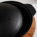 Ferric Cast Iron Kadai W/Lid Black Pan Home
