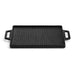 Ferric Cast Iron Rectangular Grill Plate 26X16Cm -Black Pan Home
