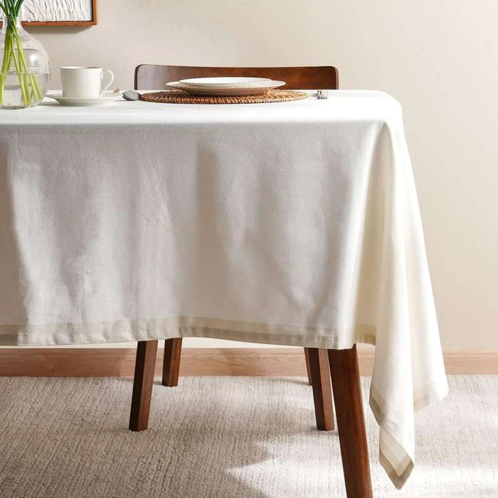 Festivity Border Table Cover 150X250Cm - Ivory