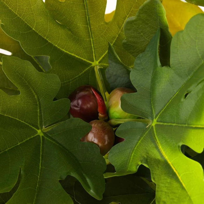 Fig Artificial Plant In Pot H60Cm - Green Pan Home
