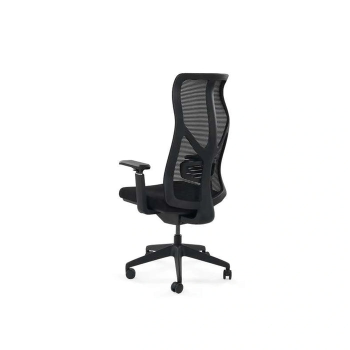 Filbert Office High Back Chair Mesh Fabric - Black