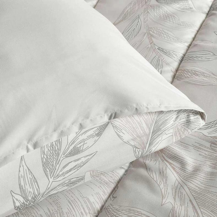 Finley 3-Piece King Comforter Set 240X260Cm - Beige