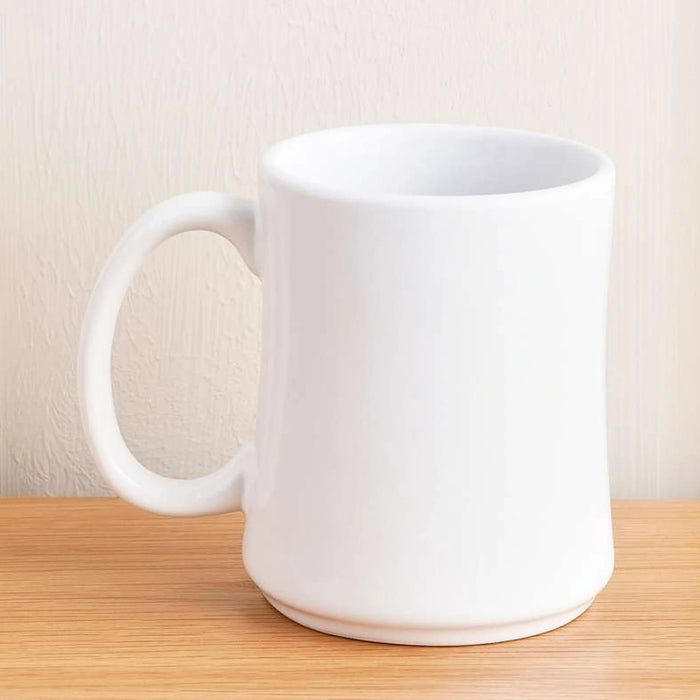 Fino Stoneware Mug 500Ml -White