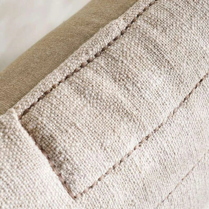 Fiora Embroidered Down Alt Filled Cushion 35X50Cm - Natural Pan Home