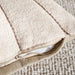 Fiora Embroidered Down Alt Filled Cushion 35X50Cm - Natural Pan Home