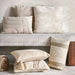 Fiora Embroidered Down Alt Filled Cushion 35X50Cm - Natural Pan Home