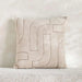 Fiora Embroidered Down Alt Filled Cushion 50X50Cm - Natural Pan Home