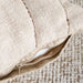 Fiora Embroidered Down Alt Filled Cushion 50X50Cm - Natural Pan Home
