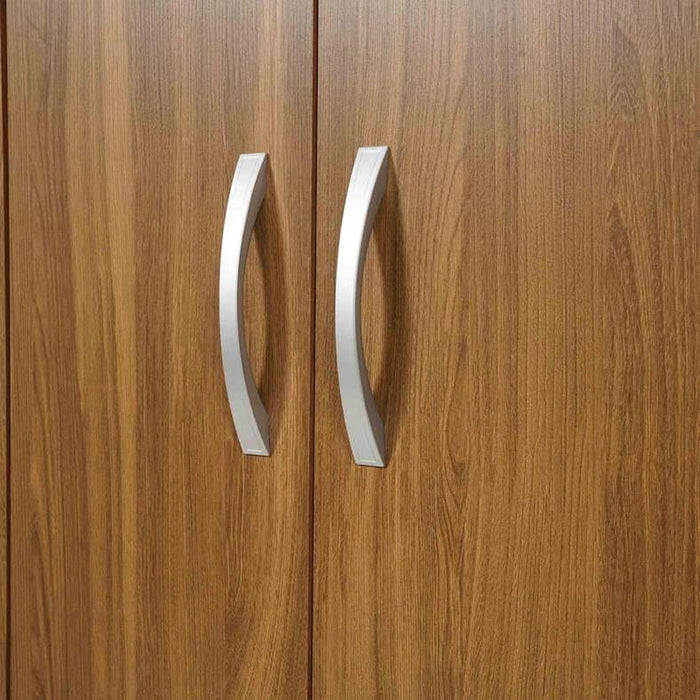 Flash 6 Door Wardrobe - Light Brown Pan Home
