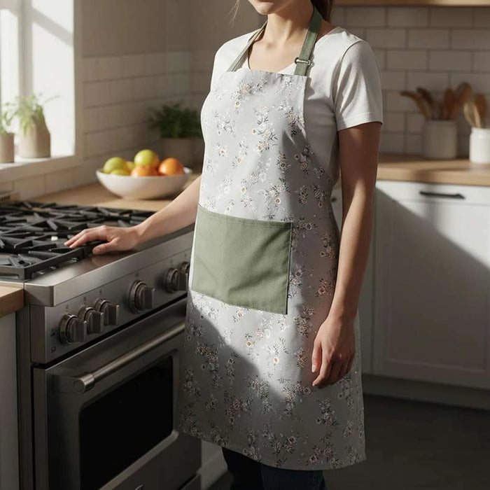 Fleur Apron 68X83Cm - Sage