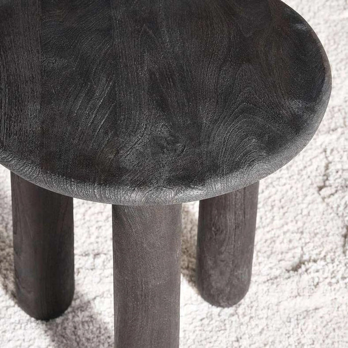 Fleur End Table Wood - Walnut