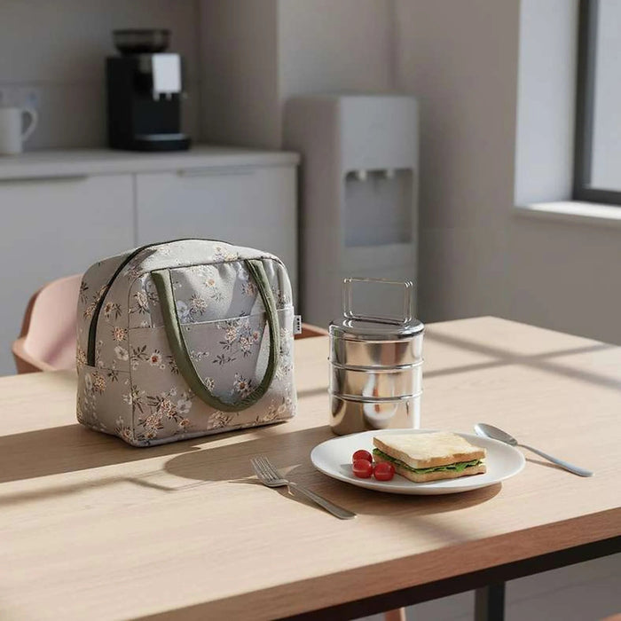 Fleur Lunch Bag 23X13X20 Cm - Sage Pan Home