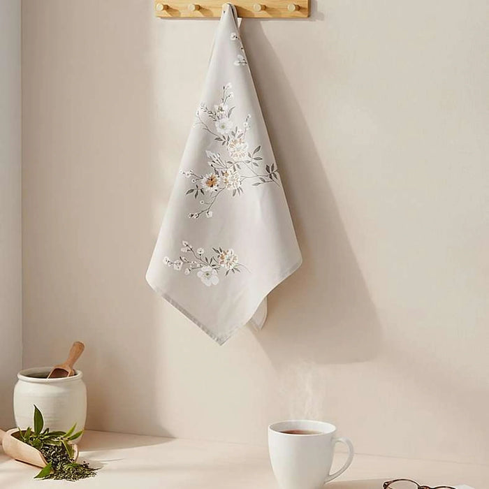 Fleur Tea Towel 50X70Cm - Sage