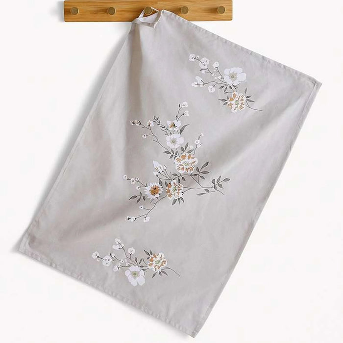 Fleur Tea Towel 50X70Cm - Sage