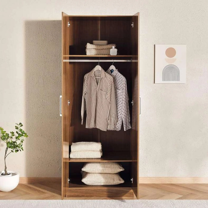 Flexo 2 Door Wardrobe - Almond