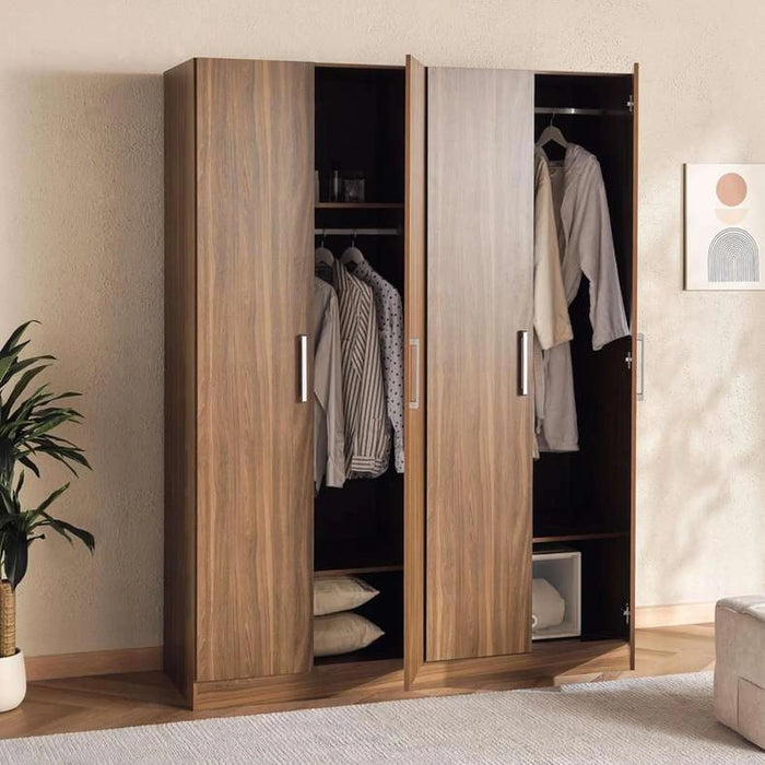 Flexo 4 Door Wardrobe - Almond