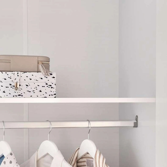 Flexo 4 Door Wardrobe - White