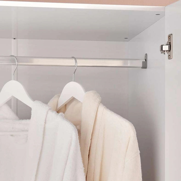 Flexo 4 Door Wardrobe - White