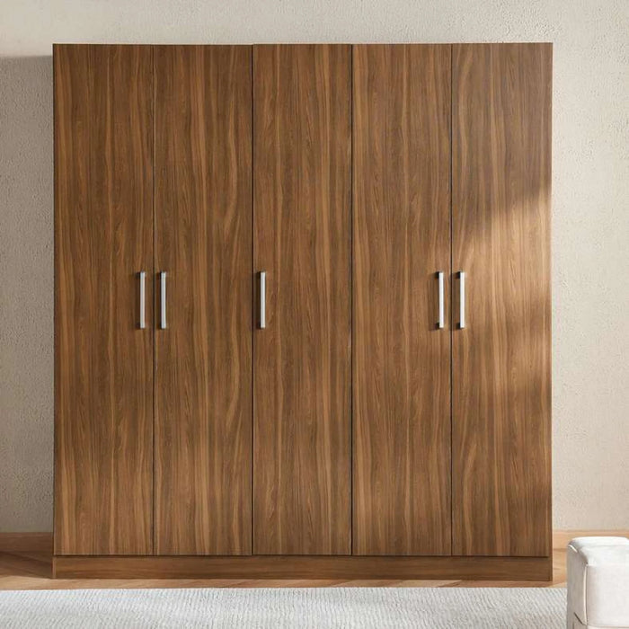 Flexo 5 Door Wardrobe - Almond