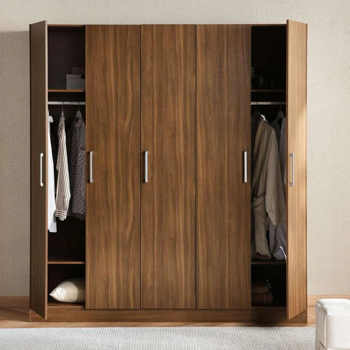 Flexo 5 Door Wardrobe - Almond