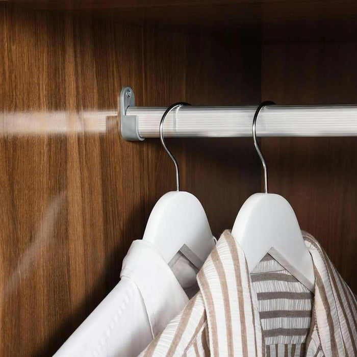 Flexo 5 Door Wardrobe With Mirror - Almond