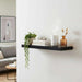 Floating Wall Shelf 60Cm - Black Pan Home