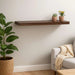Floating Wall Shelf 60Cm - Walnut Pan Home