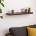 Floating Wall Shelf 60Cm - Walnut Pan Home