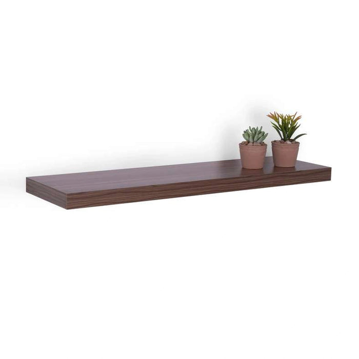 Floating Wall Shelf 60Cm - Walnut Pan Home
