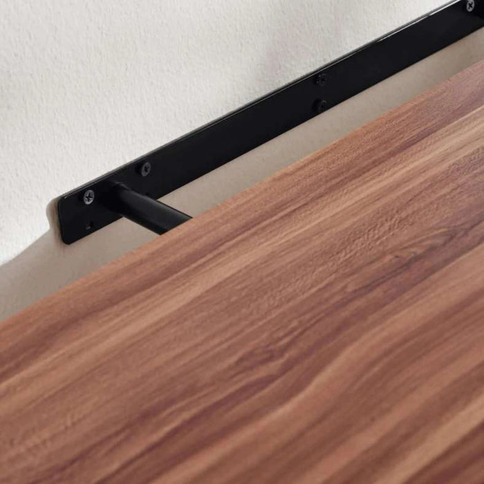 Floating Wall Shelf 80Cm - Walnut Pan Home