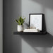 Floating Wall Shelf 25Cm - Black Pan Home