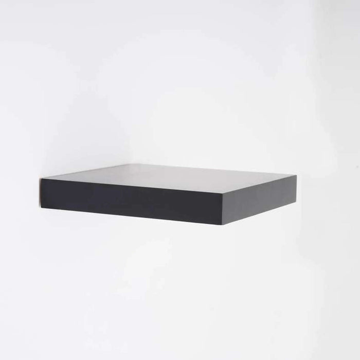Floating Wall Shelf 25Cm - Black Pan Home