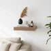 Floating Wall Shelf 25Cm - Walnut Pan Home