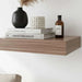 Floating Wall Shelf 25Cm - Walnut Pan Home
