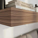 Floating Wall Shelf 25Cm - Walnut Pan Home