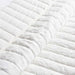Floral Damask 3-Piece Garment Washed Cotton Matelasse Bedspread Set 220X240Cm - Bright Ivory Pan Home