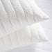 Floral Damask 3-Piece Garment Washed Cotton Matelasse Bedspread Set 220X240Cm - Bright Ivory Pan Home