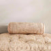Floral Paisley Embroidered Bolster 50X20Cm - Beige Pan Home