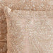 Floral Paisley Embroidered Filled Cushion 45X45Cm - Beige Pan Home