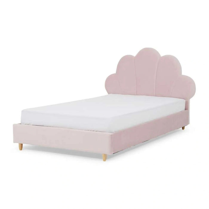 Floral Princess Kids Single Bed 120X200 Cm Pan Home