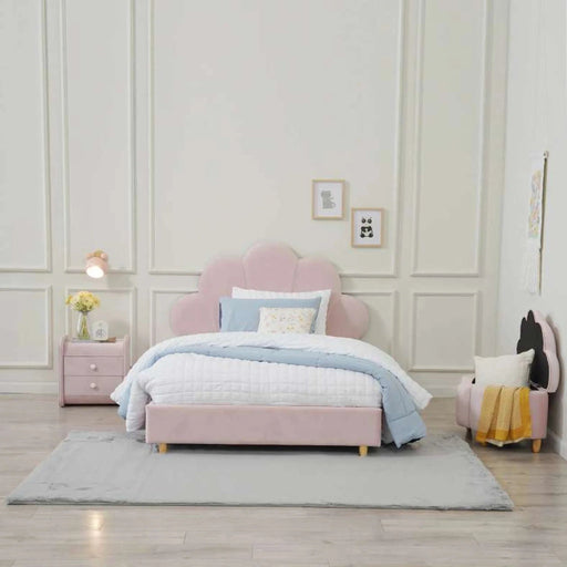 Floral Princess Kids Single Bed 90 X190 Cm Pan Home