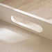 Flores Faux Leather Decor Tray 45X30X6Cm - White Pan Home