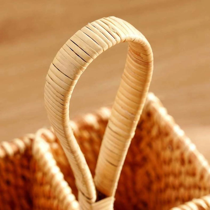 Floresta Rattan Cutlery Holder 18X18X27Cm- Natural