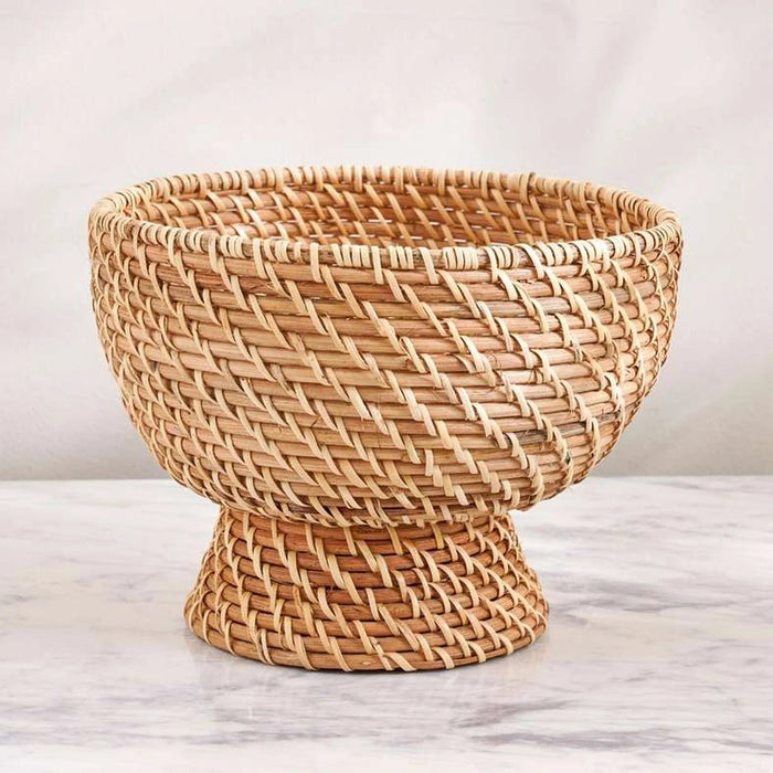 Floresta Rattan Decor Bowl Dia25X17Cm- Natural Pan Home