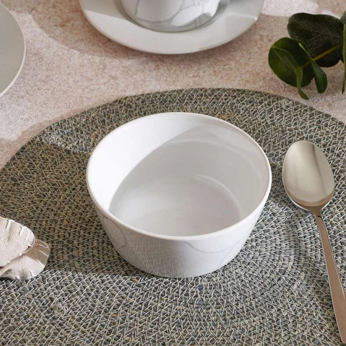 Florian Stoneware Cereal Bowl Dia14Cm -White