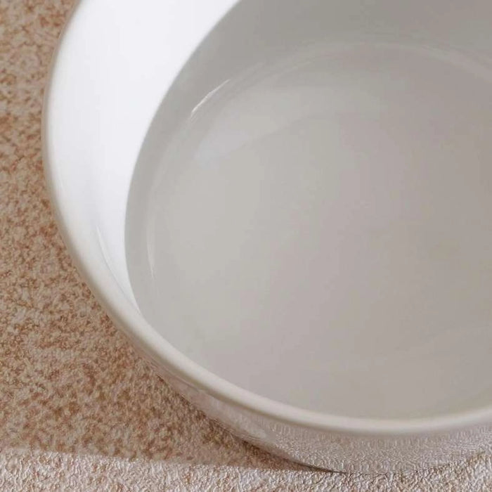 Florian Stoneware Cereal Bowl Dia14Cm -White